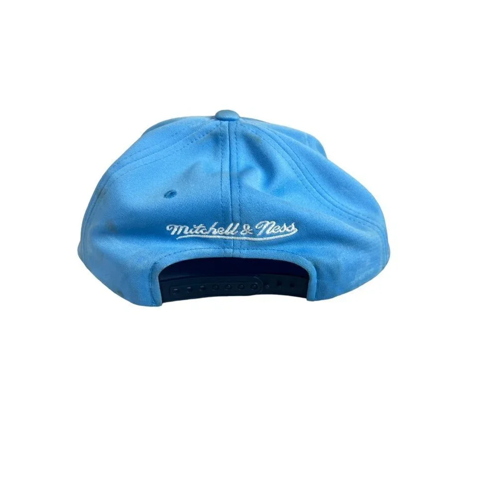 Mitchell and Ness Chicago Bulls Light Blue Cap